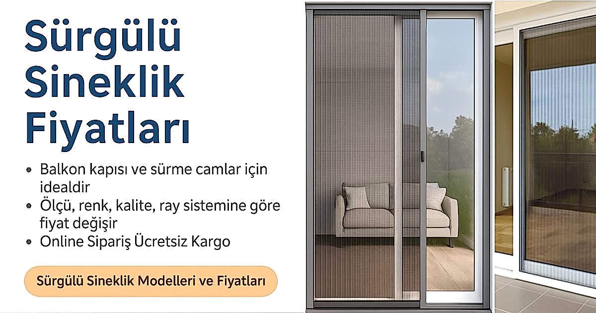 Sürgülü Sineklik Fiyatları